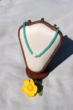 Necklace Glass, Baroque Pearl, 925 Silver, Ophalen of Verzenden, Zo goed als nieuw, Zilver