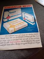 Advertentie van  Union chocolade letter 1961, Ophalen of Verzenden, Zo goed als nieuw