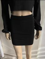 Shein zwart rok maat S, Verzenden, Zwart, Zo goed als nieuw, Maat 36 (S)