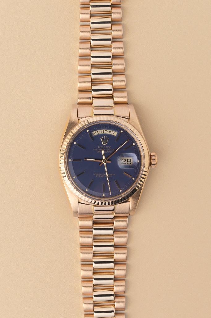 Rolex Day-Date 1803 Rose goud zeer zeldzaam, Sieraden, Tassen en Uiterlijk, Horloges | Heren, Zo goed als nieuw, Polshorloge, Rolex