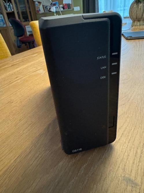 Synology DS116 + 8 TeraByte harddisk, Computers en Software, NAS, Zo goed als nieuw, Ophalen of Verzenden