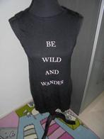 Zwarte top merk H&M maat S, Kleding | Dames, Tops, H&M, Zwart, Ophalen of Verzenden, Zo goed als nieuw