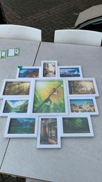 Foto lijst wit voor 10 foto’s 61x61 cm, Ophalen, Nieuw, Nb, Nb