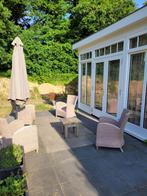 Gratis terrastegels 85 m2, Ophalen, Gebruikt, 10 m² of meer, Beton