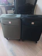 Zwarte & Groene Koffer Set - merk Human Nature, Gebruikt, 35 tot 45 cm, Ophalen, 60 tot 70 cm
