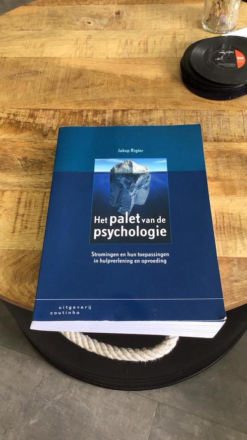 Jakop Rigter - Het palet van de psychologie, Boeken, Psychologie, Gelezen, Cognitieve psychologie, Ophalen of Verzenden
