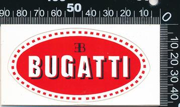 Sticker: Bugatti beschikbaar voor biedingen