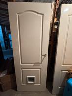 Stompe deur met kattenluik, Ophalen, Gebruikt