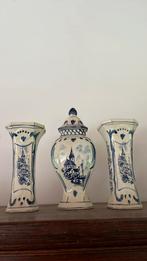Kaststel Delfts blauw handpainted, Antiek en Kunst, Antiek | Vazen, Ophalen of Verzenden