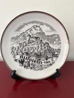 Vintage decoratief porseleinen sierbord Tirol Kufstein, Ophalen of Verzenden, Zo goed als nieuw