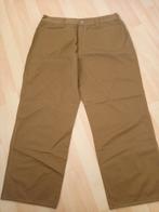 Lichtbruine katoenen broek maat 44, rits, riemlussen, zakken, Kleding | Dames, Broeken en Pantalons, Bruin, Nieuw, Ophalen of Verzenden