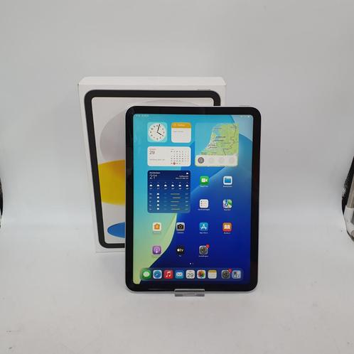 iPad 10 64GB (2022) Silver Compleet in Doos in Zeer Nette St, Computers en Software, Apple iPads, Zo goed als nieuw, Apple iPad