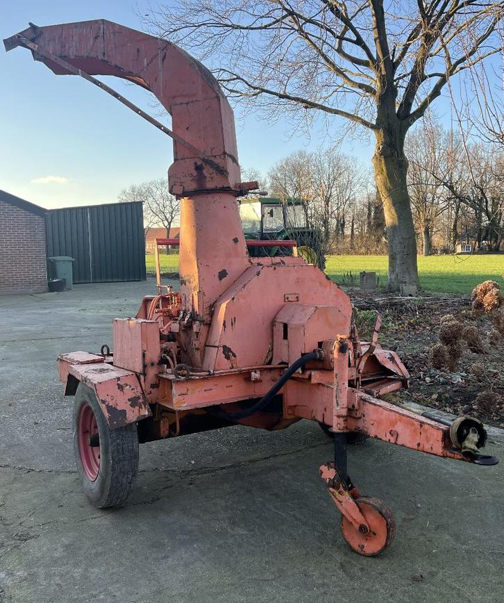 Jensen houtversnipperaar (aandrijfwiel rubber defect), Tuin en Terras, Hakselaars, Gebruikt, Ophalen