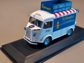 Citroën H 1958 Tri Naranjus 1:43 met figuurtje Eligor beschikbaar voor biedingen