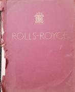 ROLLS ROYCE PHANTOM II verkoopbrochure uit 1934, Ophalen of Verzenden, Zo goed als nieuw, Overige merken