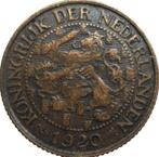 Nederland 1 cent 1920, Postzegels en Munten, Munten | Nederland, Koningin Wilhelmina, 1 cent, Losse munt, Verzenden