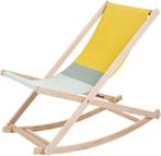Weltevree Beach Rocker Strandstoel en Schommelstoel, Tuin en Terras, Ophalen, Zo goed als nieuw, Hout, Inklapbaar