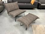 Nieuw Jess Design Earl fauteuil met poef Stof Stoel Hocker, Huis en Inrichting, Fauteuils, Ophalen of Verzenden, Nieuw, Stof