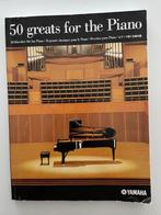 50 greats for the piano. Yamaha muziekboek / bladmuziekrg, Ophalen, Gebruikt, Overige soorten, Piano