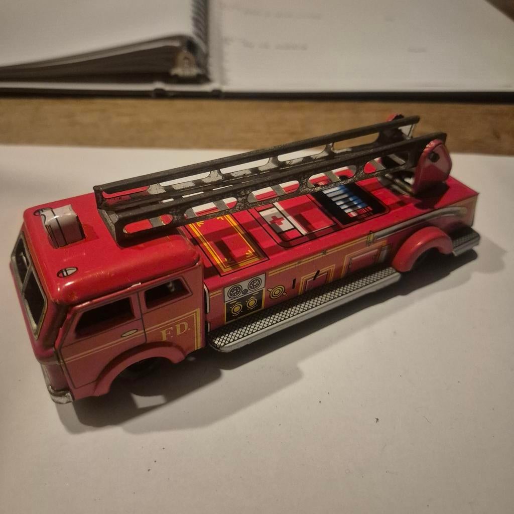 Brandweer blik, Verzenden, Bus of Vrachtwagen