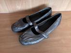 Ballerina schoen flatje maat 42 - zilverkleurig - instapper, Overige kleuren, Gedragen, Ballerina's, Ophalen of Verzenden