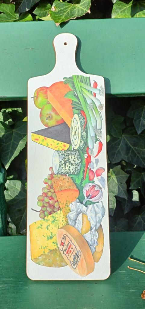 Vintage trespa snijplank broodplank Deborah Pope 45x14,5 cm, Huis en Inrichting, Keuken | Keukenbenodigdheden, Gebruikt, Ophalen of Verzenden