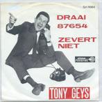 Tony Geys- Draai 87654, Cd's en Dvd's, Vinyl | Nederlandstalig, Levenslied of Smartlap, Gebruikt, Ophalen of Verzenden