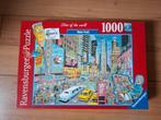 Puzzel New York 1000 stukjes Ravensburger, Ophalen of Verzenden, 500 t/m 1500 stukjes, Zo goed als nieuw, Legpuzzel