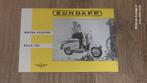 Zundapp folder Bella 200 Scooter in de Engelse taal N.o.s., Verzenden