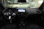 BMW 1 Serie 118i M Sport Automaat / Panoramadak / Sportstoel, Auto's, Parkeersensor, Gebruikt, Met garantie (alle), Zwart