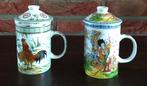 chinese theemokken met infuser, volgnr 8, Overige typen, Ophalen of Verzenden, Zo goed als nieuw, Overige stijlen
