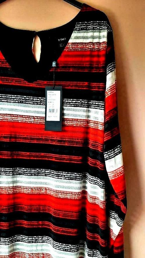 Super leuke X- two jurk maat 52, Nieuw, Kleding | Dames, Jurken, Nieuw, Maat 46/48 (XL) of groter, Verzenden