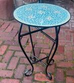 Bijzettafeltje, Minder dan 55 cm, Gebruikt, Rond, Ophalen