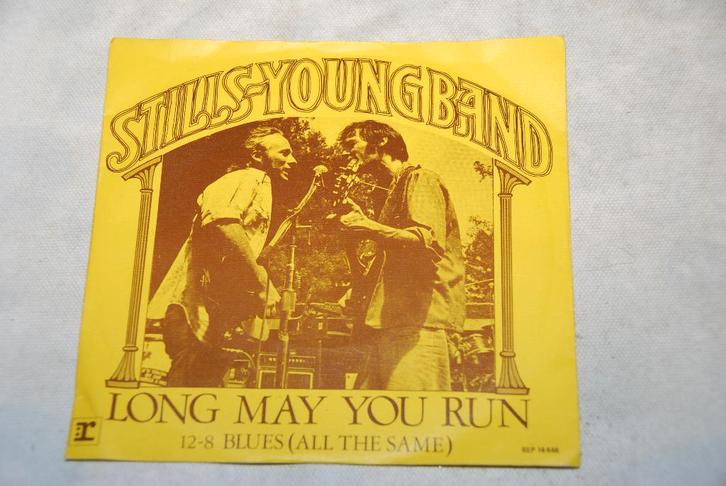 Stills-Young Band – Long May You Run 7” Single Vinyl, Cd's en Dvd's, Vinyl Singles, Gebruikt, Single, Pop, 7 inch, Ophalen of Verzenden