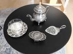Verzilverde thee spulletjes, Antiek en Kunst, Antiek | Goud en Zilver, Zilver, Ophalen