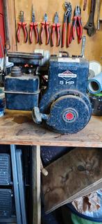 Briggs Stratton 5hp motor, Ophalen of Verzenden, Gebruikt, Benzinemotor, 1800 rpm of meer