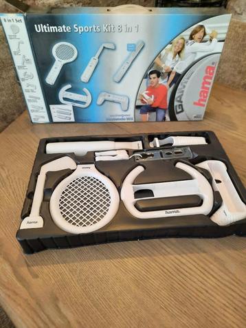 Complete Nintendo Wii met accessoires  beschikbaar voor biedingen