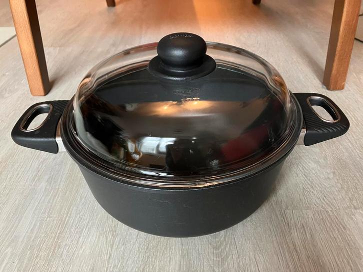 Gastrolux Braet pan voor gas, Huis en Inrichting, Keuken | Potten en Pannen, Gebruikt, Koekenpan of Braadpan, Rvs, Ophalen