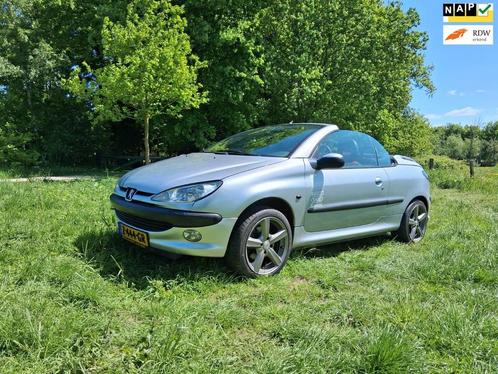 Peugeot 206 CC 1.6-16V roland garros sport edition, Auto's, Peugeot, Particulier, Te koop, ABS, Airbags, Airconditioning, Centrale vergrendeling