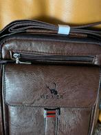 Nieuwe heren scheudrtas van imitatieleer, Computers en Software, Laptoptassen, Ophalen, Zo goed als nieuw, Rugzak