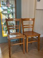 2 Originele Thonet Stoelen, Ophalen, Gebruikt, Twee, Bruin