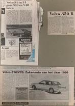 Krantenknipsel. Volvo. S4. F4. S40. V40. Smeekens. 850R. V70, Boeken, Auto's | Folders en Tijdschriften, Ophalen of Verzenden