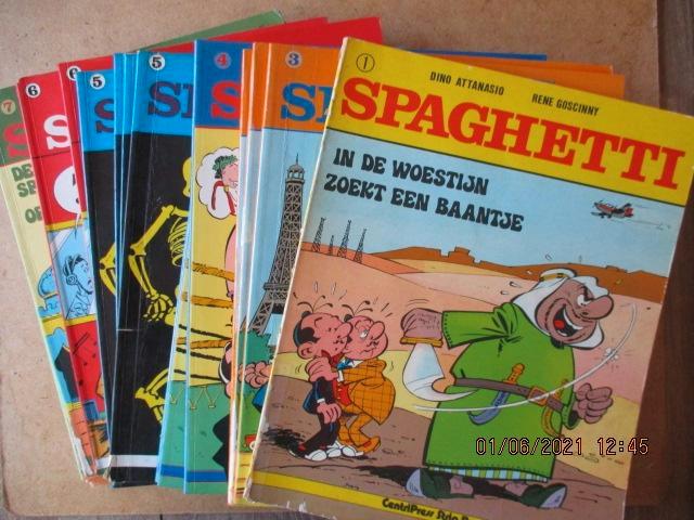 adv4006 spaghetti 3, Boeken, Stripboeken, Gelezen, Eén stripboek, Ophalen