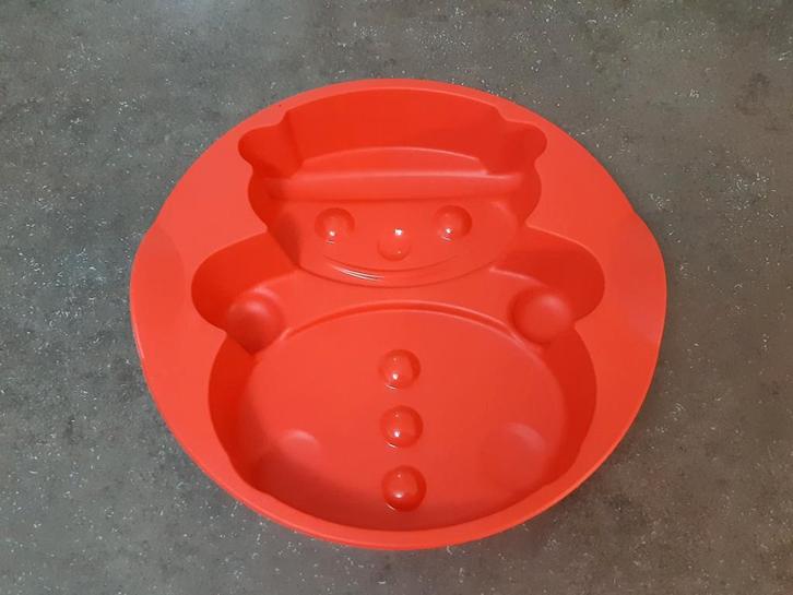 Tupperware MFV multiflex bakvorm sneeuwpop nieuwstaat, Huis en Inrichting, Keuken | Tupperware, Zo goed als nieuw, Schaal, Ophalen of Verzenden