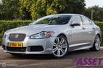 Youngtimer Jaguar XF-R 5.0 V8 S/C | 510 pk | adaptive cruise, Auto's, Jaguar, Automaat, Euro 5, Achterwielaandrijving, 510 pk