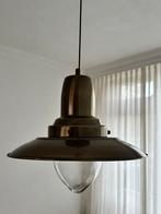 Bronskleurige hanglamp, Huis en Inrichting, Lampen | Hanglampen, Ophalen of Verzenden, Zo goed als nieuw, Minder dan 50 cm