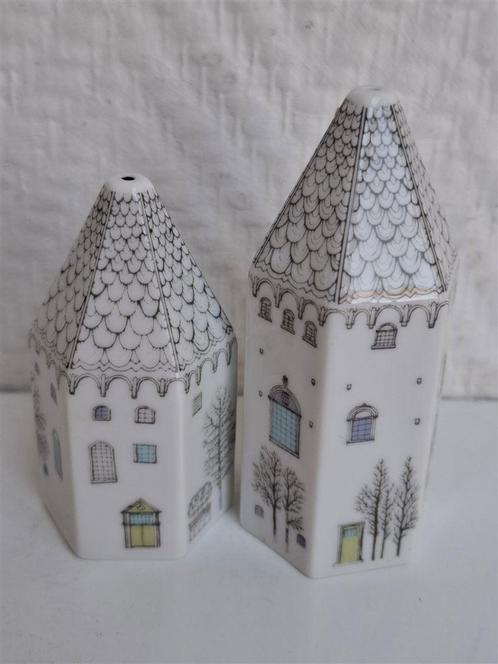 Rosenthal Studio, peper en zoutvaatje, Winterjourney houses, Huis en Inrichting, Keuken | Servies, Zo goed als nieuw, Overige typen