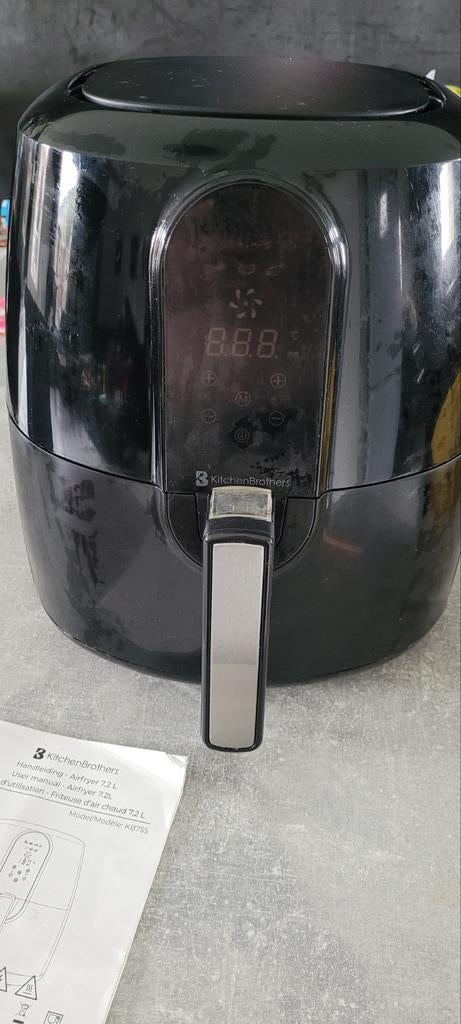 Kitchen Brothers Airfryer  XL, Ophalen, Gebruikt, Airfryer XL, 1500 gram of meer