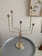 Piet Hein stijl Kandelaar - Modern Zilver kleurig Design, Ophalen of Verzenden, Overige materialen