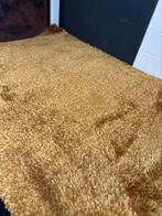 Vloerkleed Montel Shaggy Gold Oker Geel 200x300, Overige kleuren, 200 cm of meer, Ophalen of Verzenden, 200 cm of meer